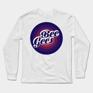 BEE GEES - BLURN CIRCLE Long Sleeve T-Shirt